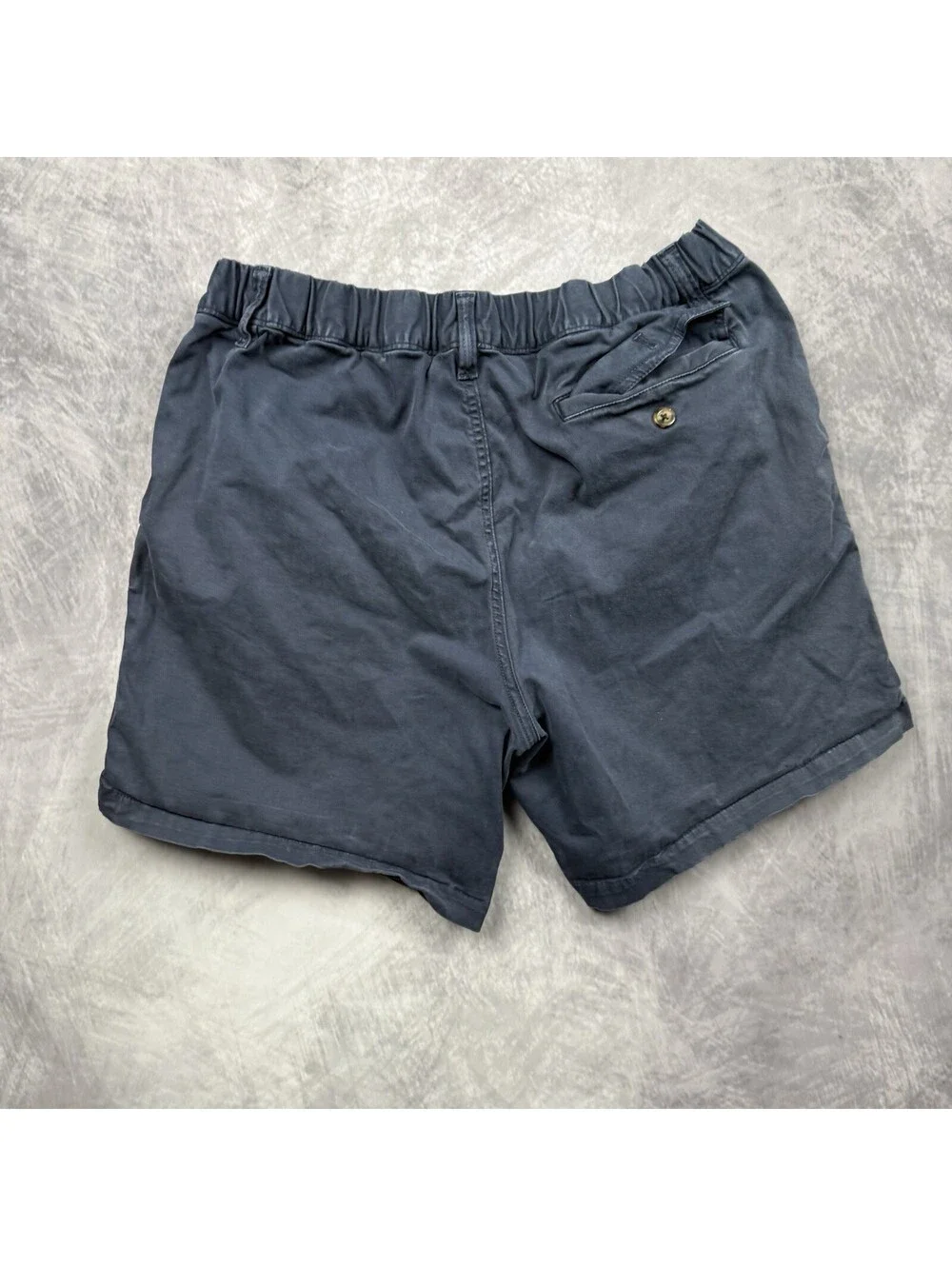 Bear Bottom Shorts Mens XL Navy Blue Elastic Waist 7